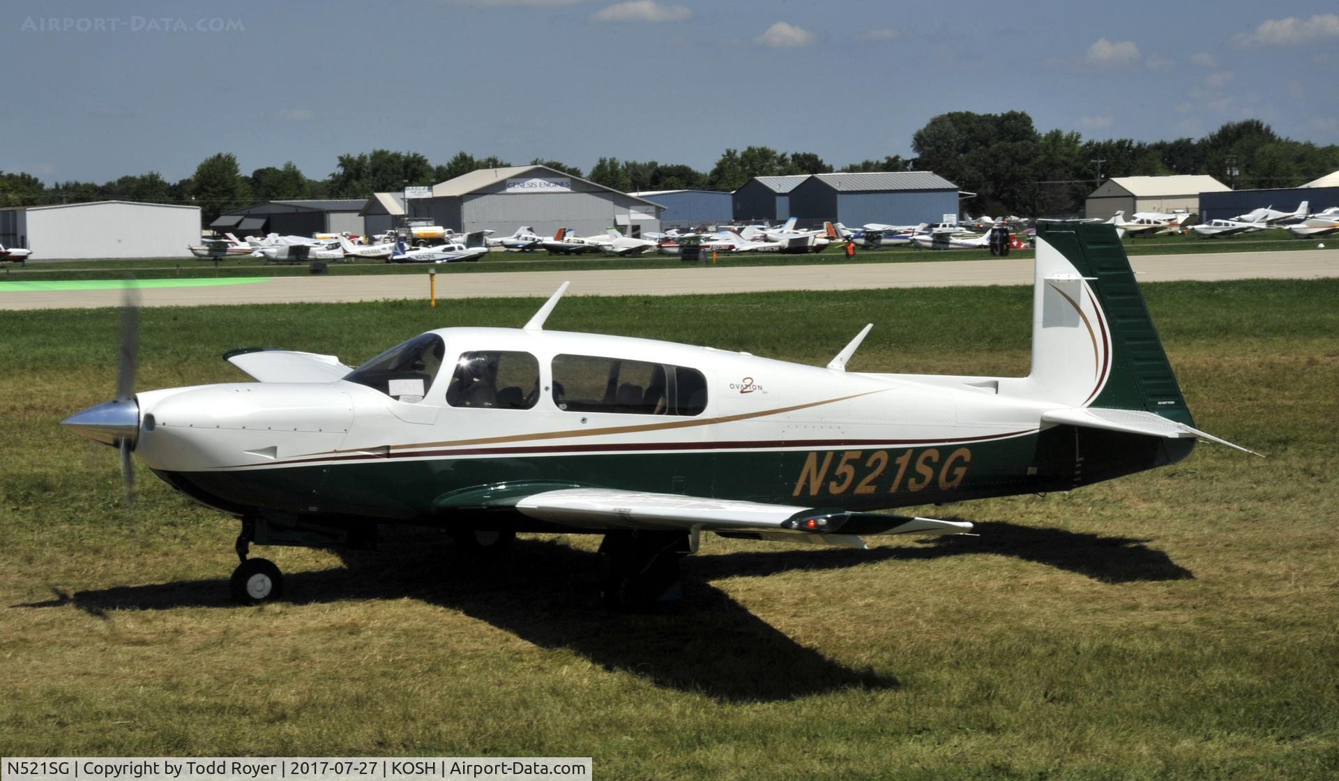 N521SG, 2005 Mooney M20R Ovation C/N 29-0362, Airventure 2017