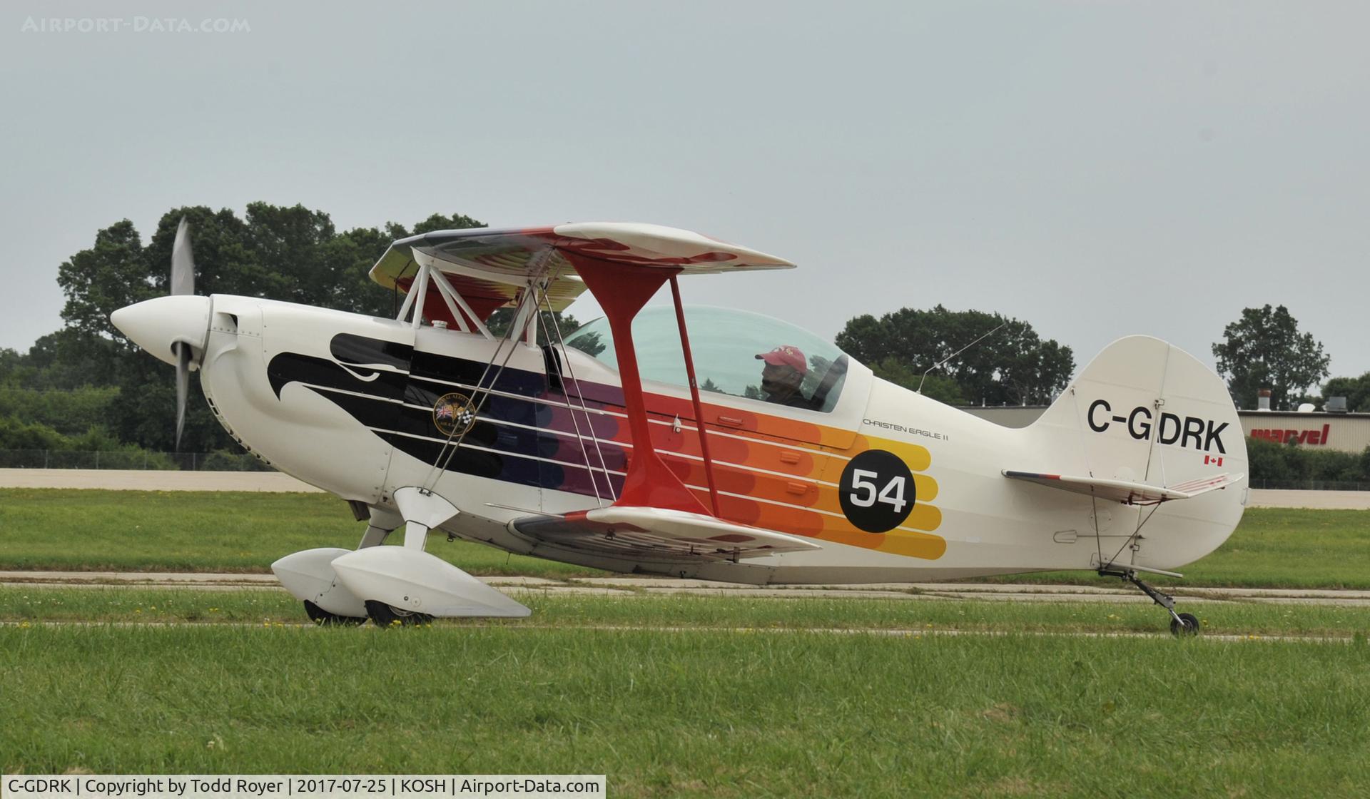 C-GDRK, 1984 Christen Eagle II C/N KOZAK 0001, Airventure 2017