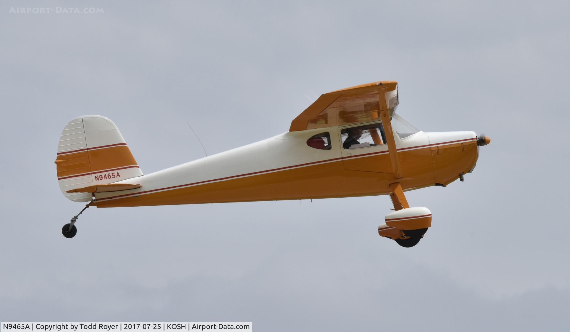 N9465A, 1949 Cessna 140A C/N 15286, Airventure 2017