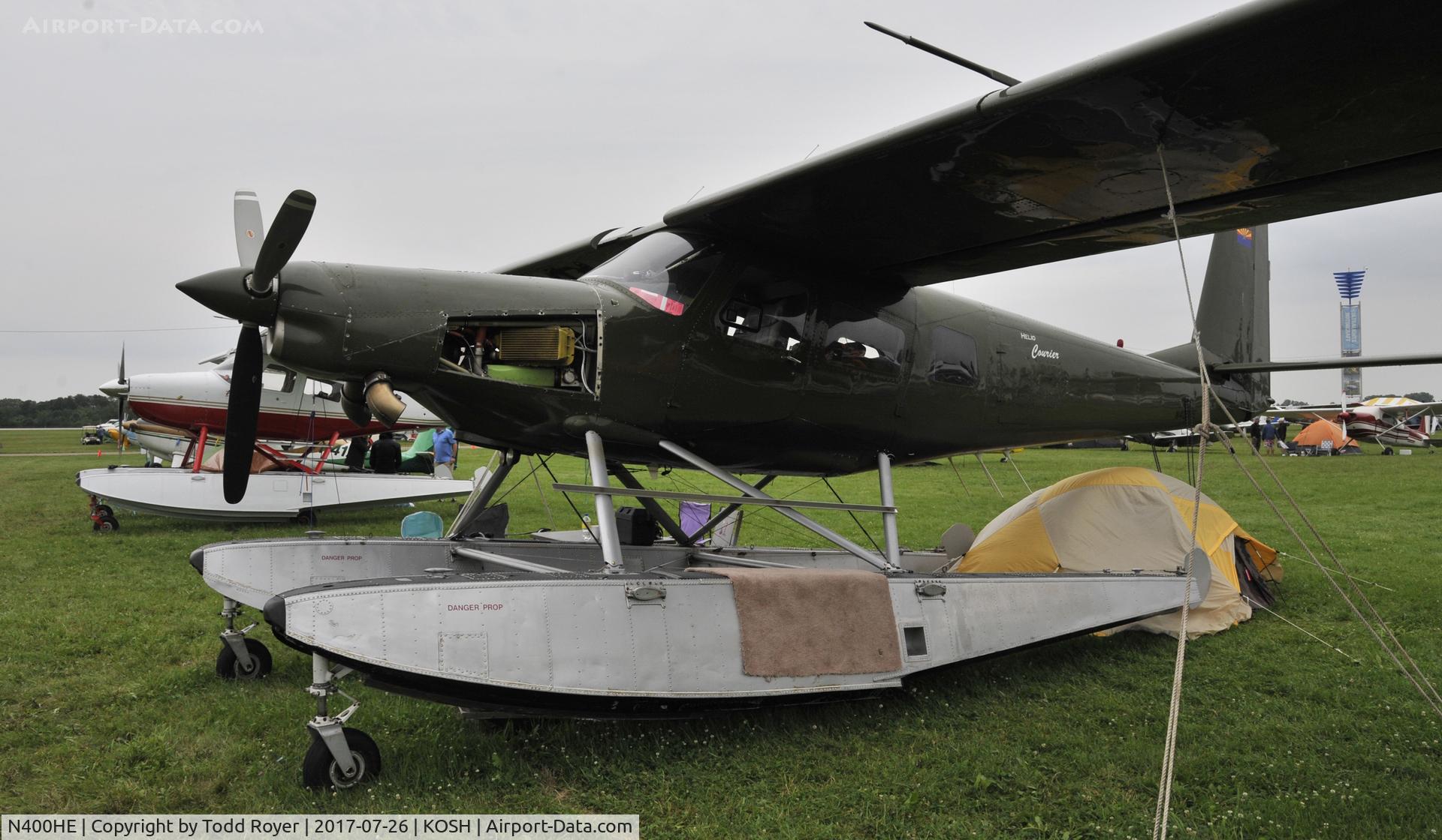 N400HE, 1985 Helio H-800 Courier C/N H-22, Airventure 2017