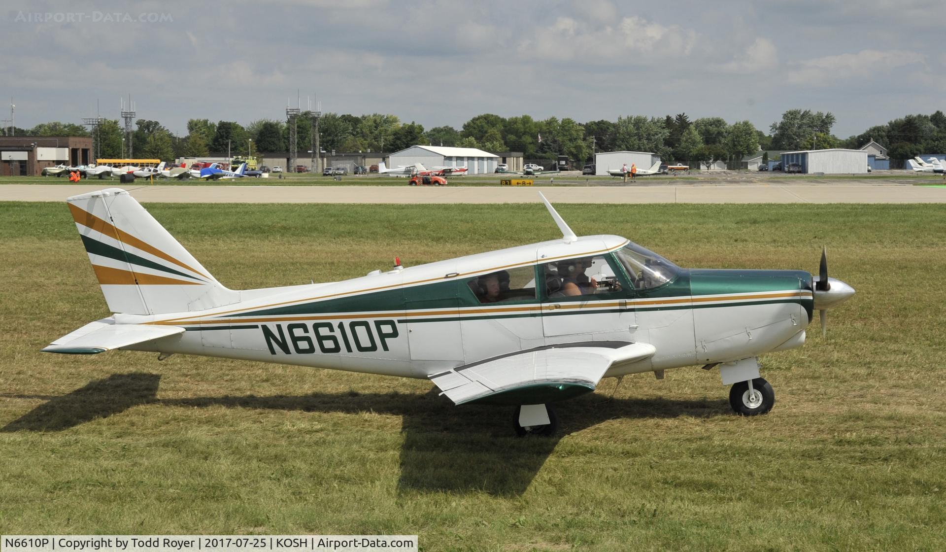 N6610P, 1960 Piper PA-24-180 Comanche C/N 24-1731, Airventure 2017