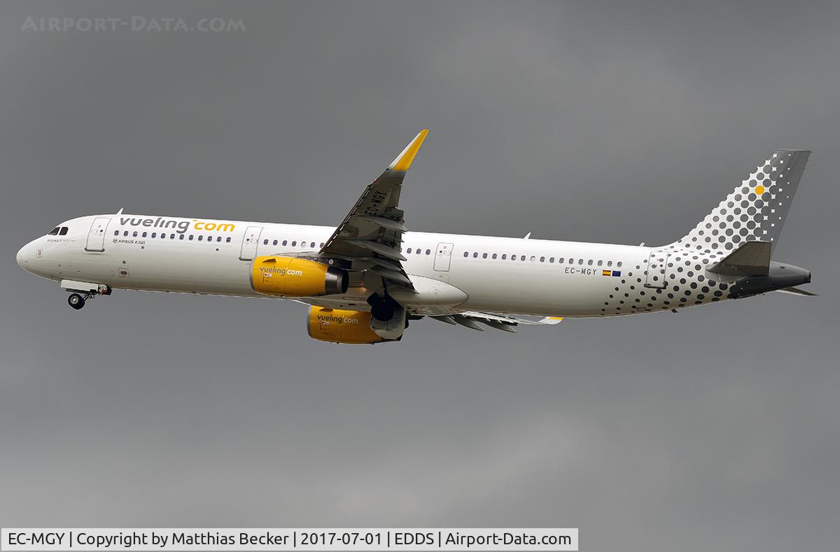 EC-MGY, 2015 Airbus A321-231 C/N 6638, EC-MGY