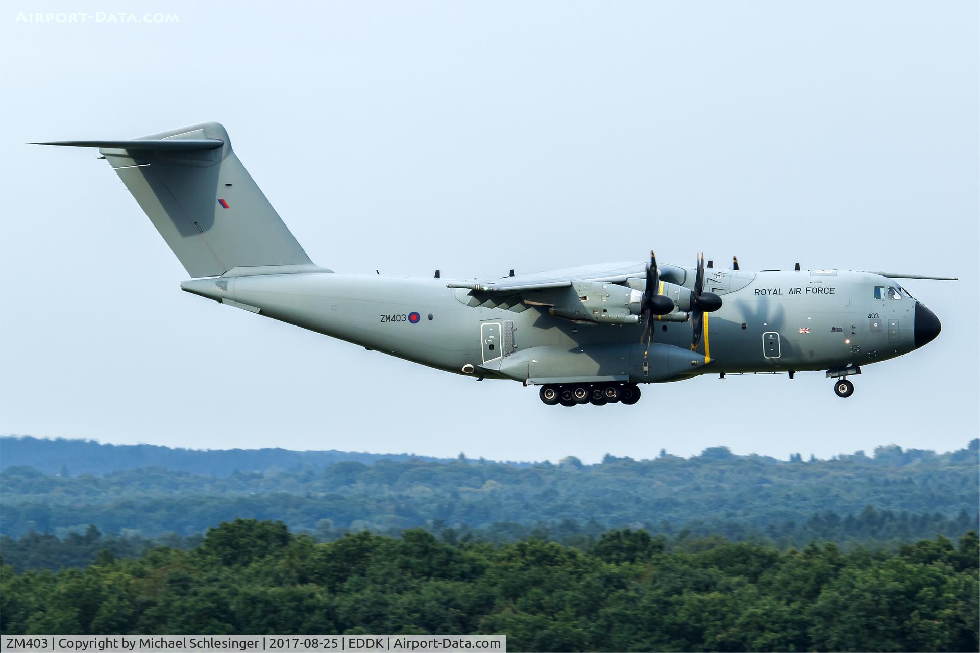ZM403, 2015 Airbus A400M-180 Atlas C.1 C/N 020, ZM403 - Airbus A400M-180 - Royal Air Force