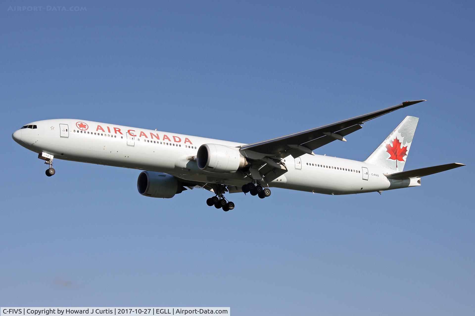 C-FIVS, 2009 Boeing 777-333/ER C/N 35784, On approach