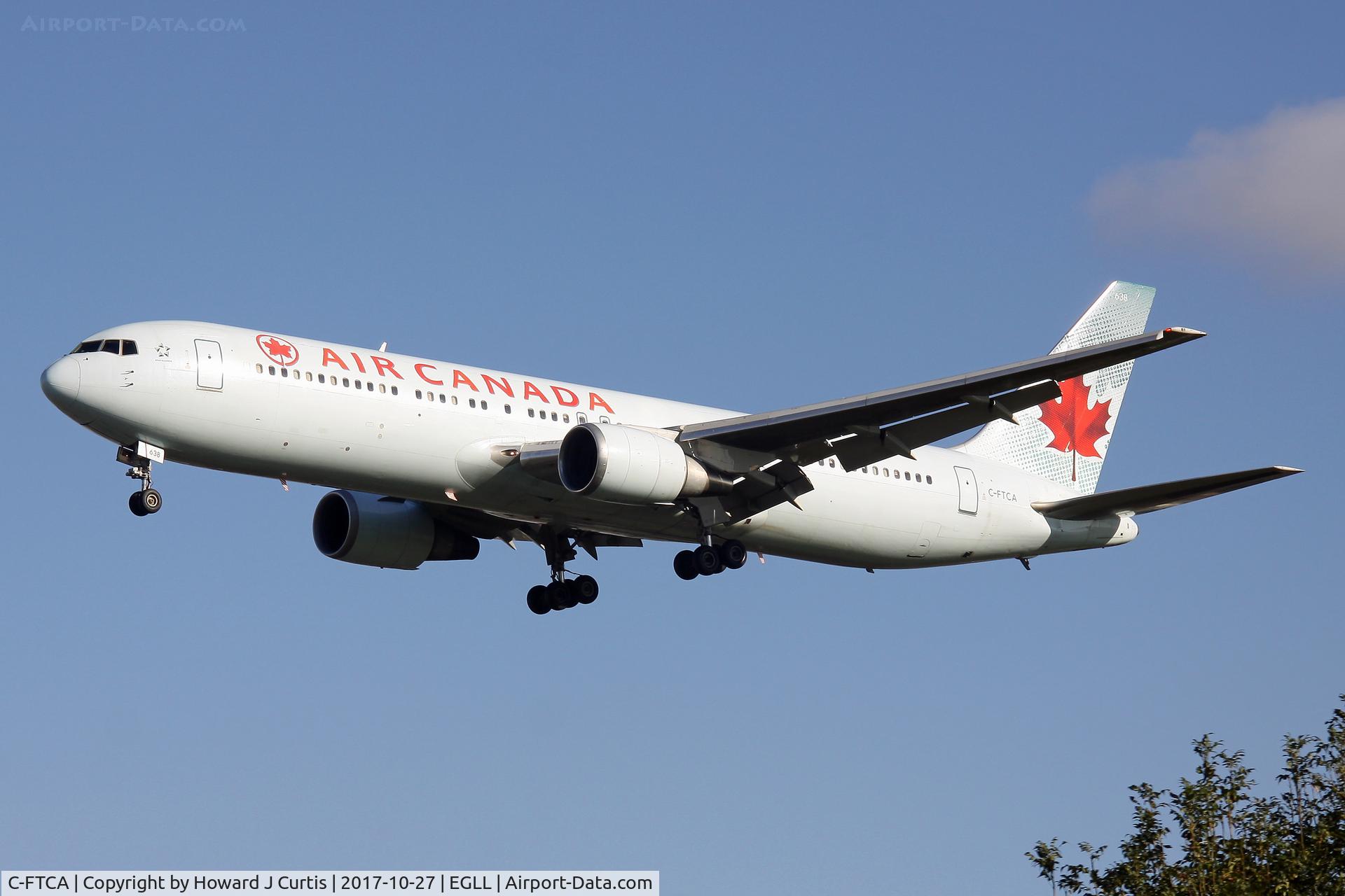 C-FTCA, 1989 Boeing 767-375/ER C/N 24307, On approach