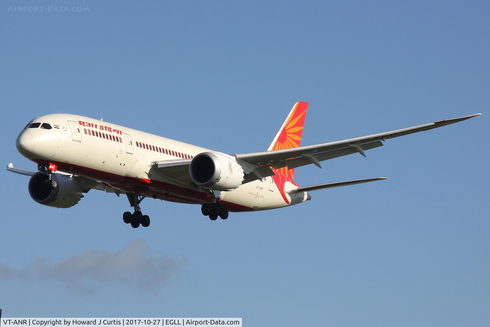 VT-ANR, 2014 Boeing 787-8 Dreamliner C/N 36289, On approach