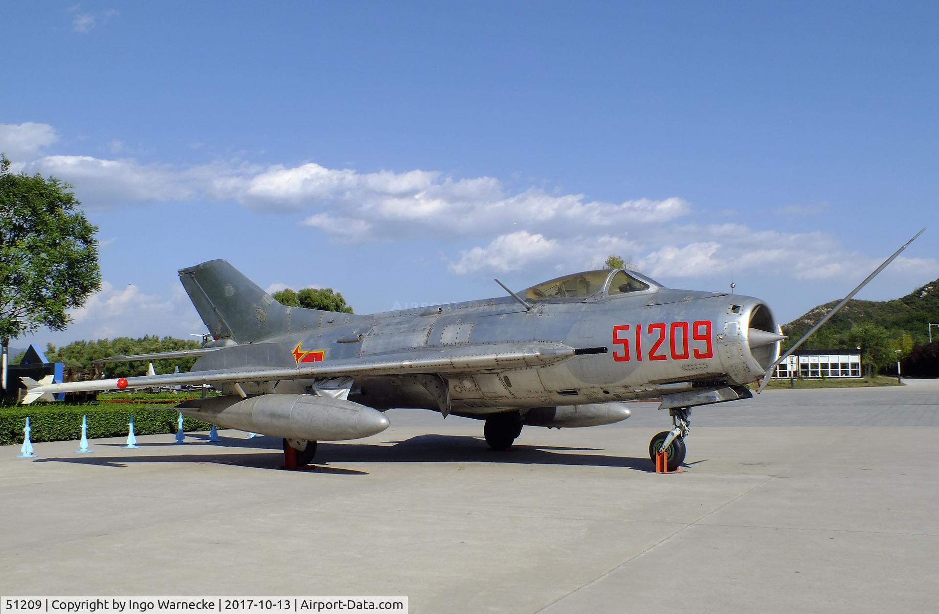 51209, Shenyang J-6 C/N 4947, Shenyang J-6 III (chinese version of the MiG-19 FARMER) at the China Aviation Museum Datangshan