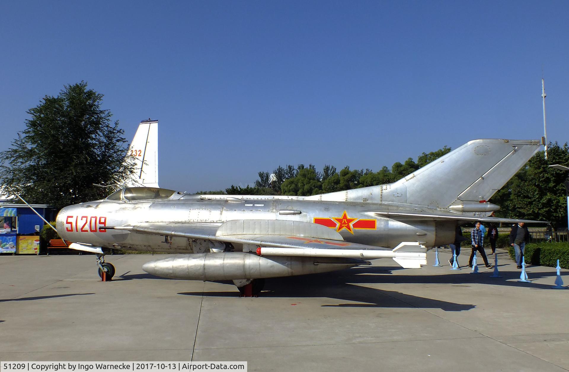 51209, Shenyang J-6 C/N 4947, Shenyang J-6 III (chinese version of the MiG-19 FARMER) at the China Aviation Museum Datangshan