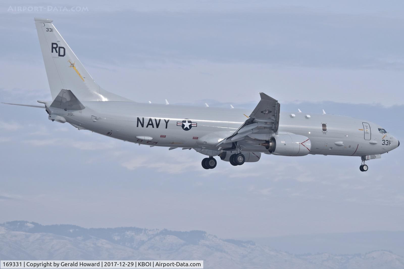 169331, 2017 Boeing P-8A Poseidon C/N 62297, VP-47 