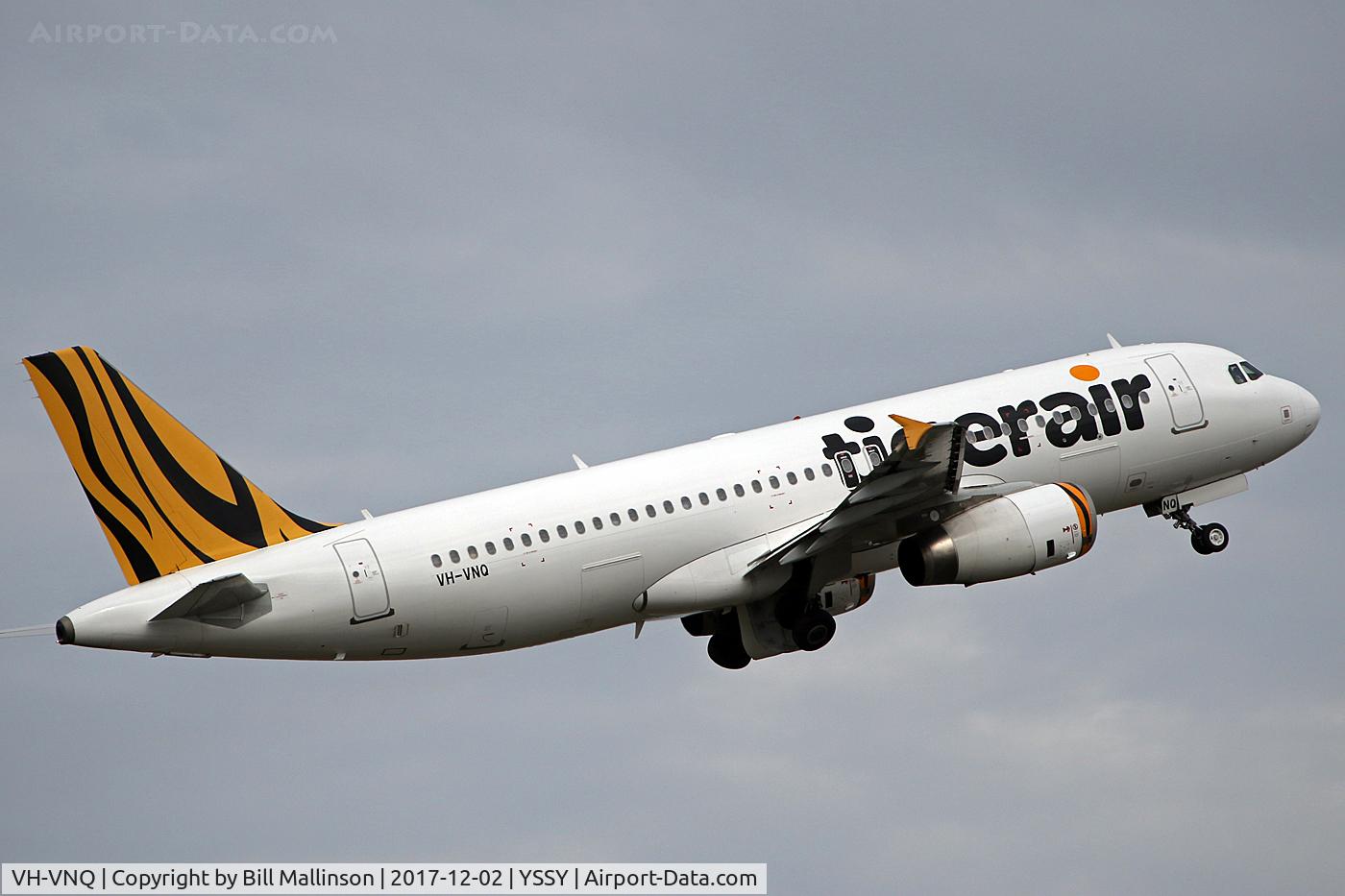 VH-VNQ, 2012 Airbus A320-232 C/N 5218, OFF FROM 34L