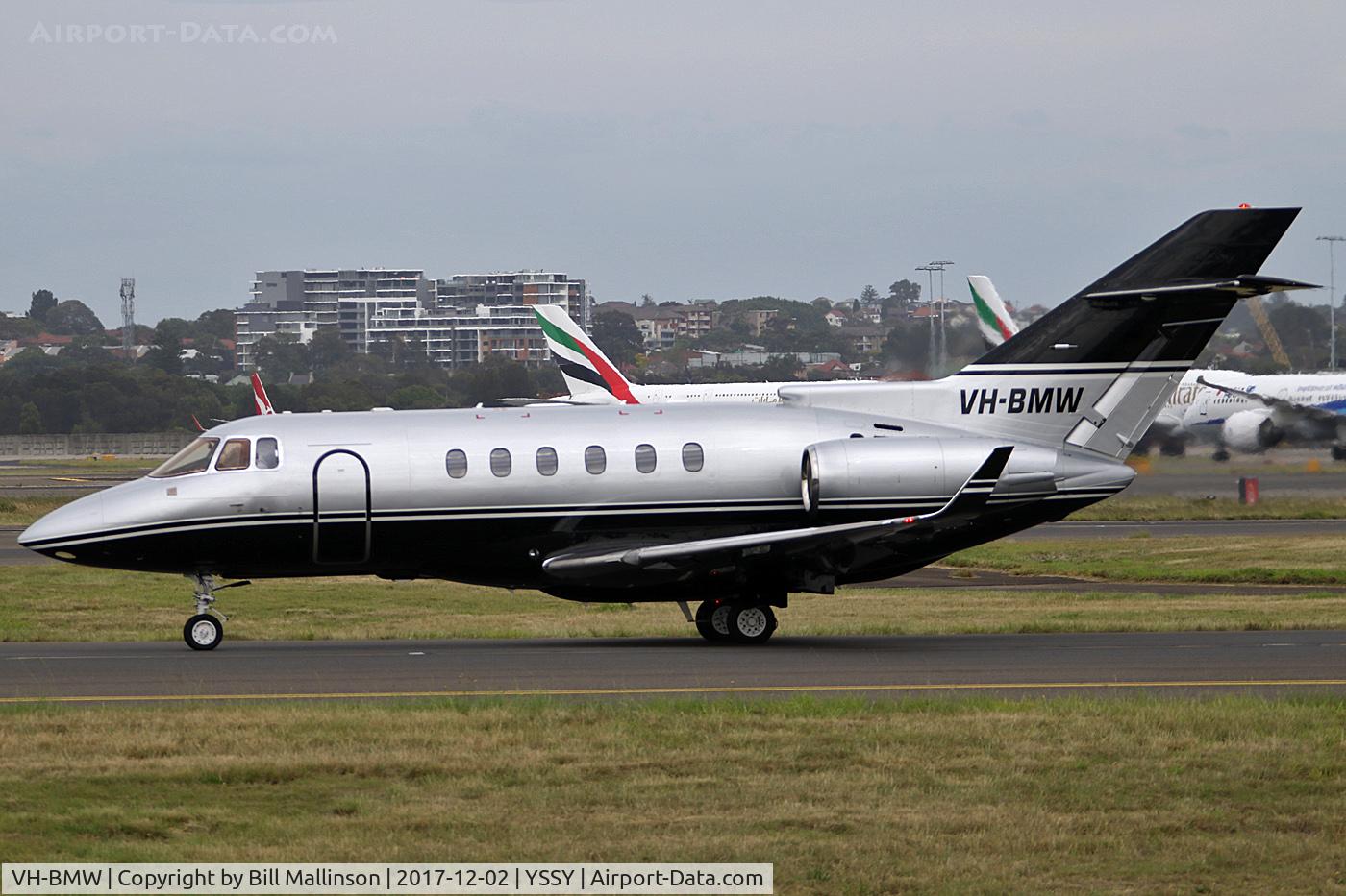 VH-BMW, 2008 Hawker Beechcraft Hawker 850XP C/N 258895, TAXI TO 34R