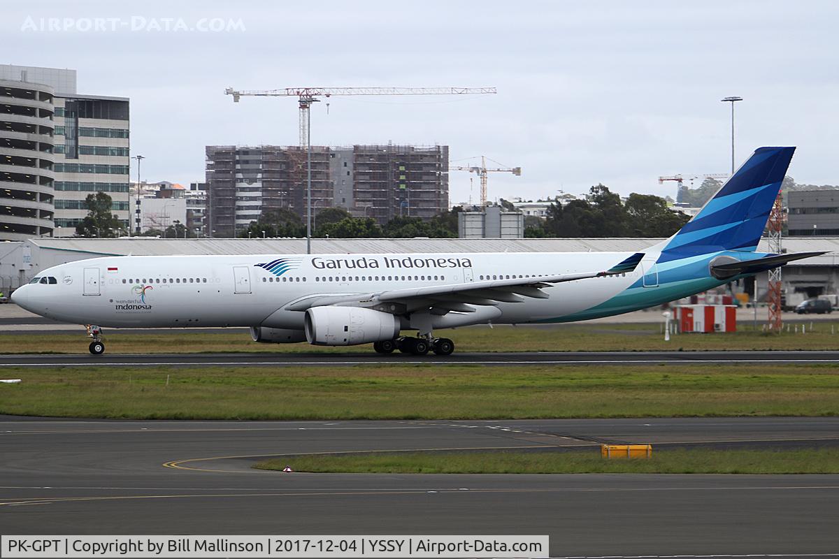 PK-GPT, 2014 Airbus A330-343 C/N 1548, ROLLING ON 16R
