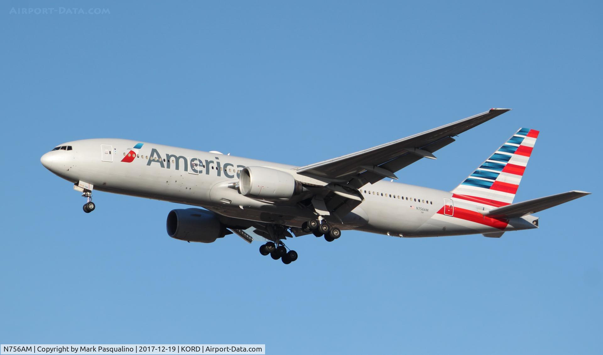 N756AM, 2001 Boeing 777-223 C/N 30264, Boeing 777-200