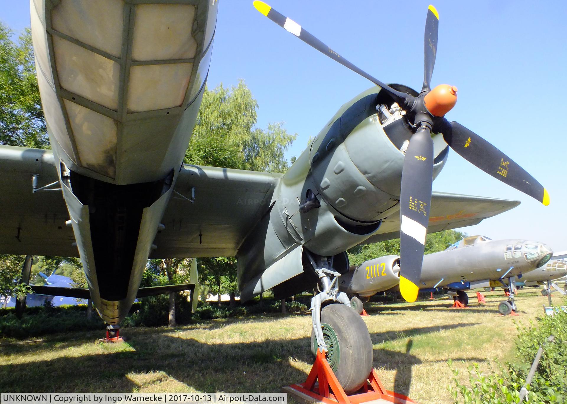 UNKNOWN, Tupolev Tu-2S C/N unknown, Tupolev Tu-2S BAT at the China Aviation Museum Datangshan