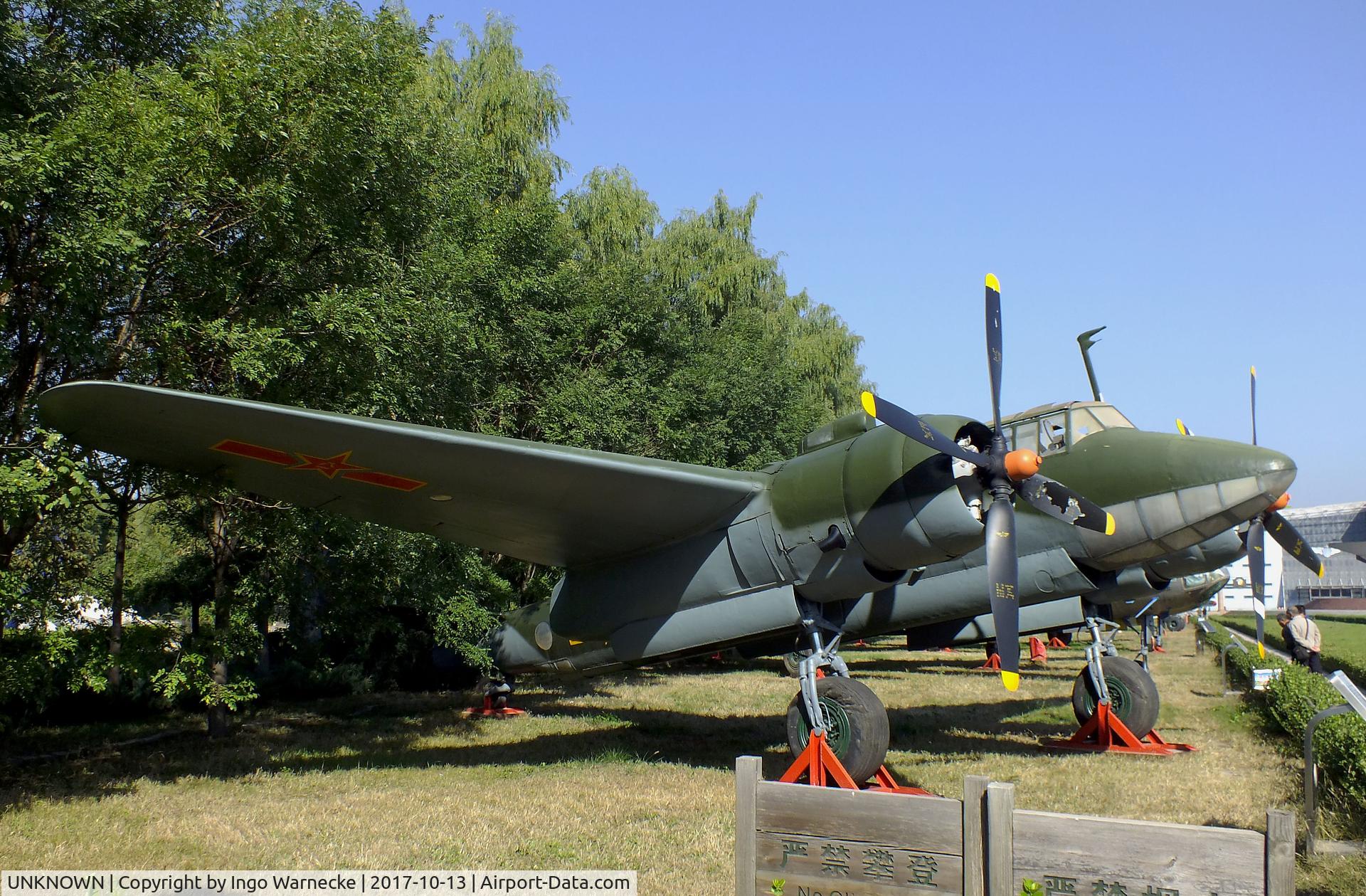 UNKNOWN, Tupolev Tu-2S C/N unknown, Tupolev Tu-2S BAT at the China Aviation Museum Datangshan