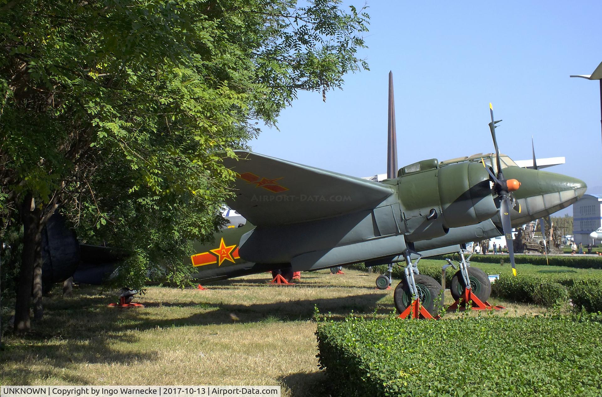 UNKNOWN, Tupolev Tu-2S C/N unknown, Tupolev Tu-2S BAT at the China Aviation Museum Datangshan