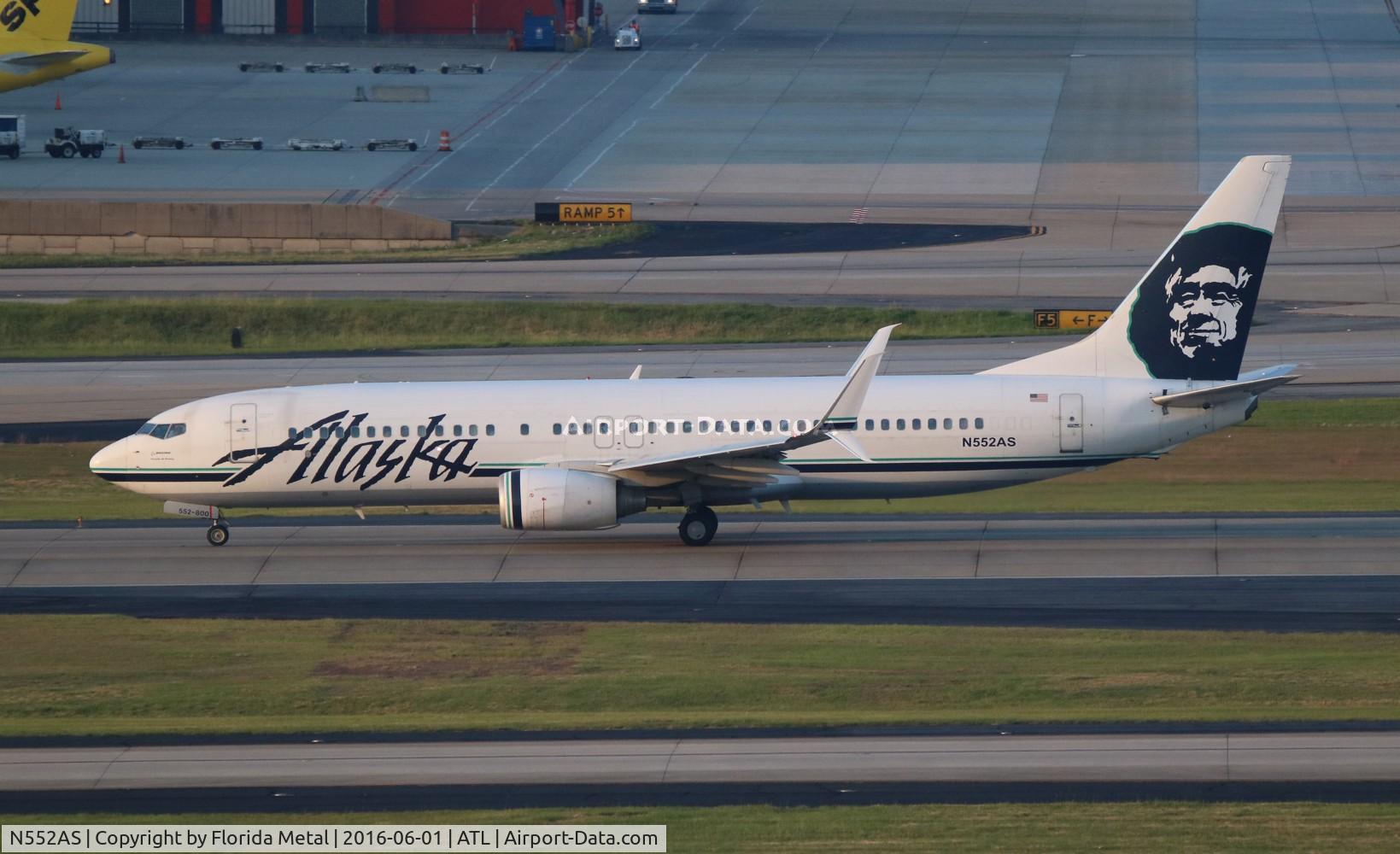 N552AS, 2006 Boeing 737-890 C/N 34595, Alaska