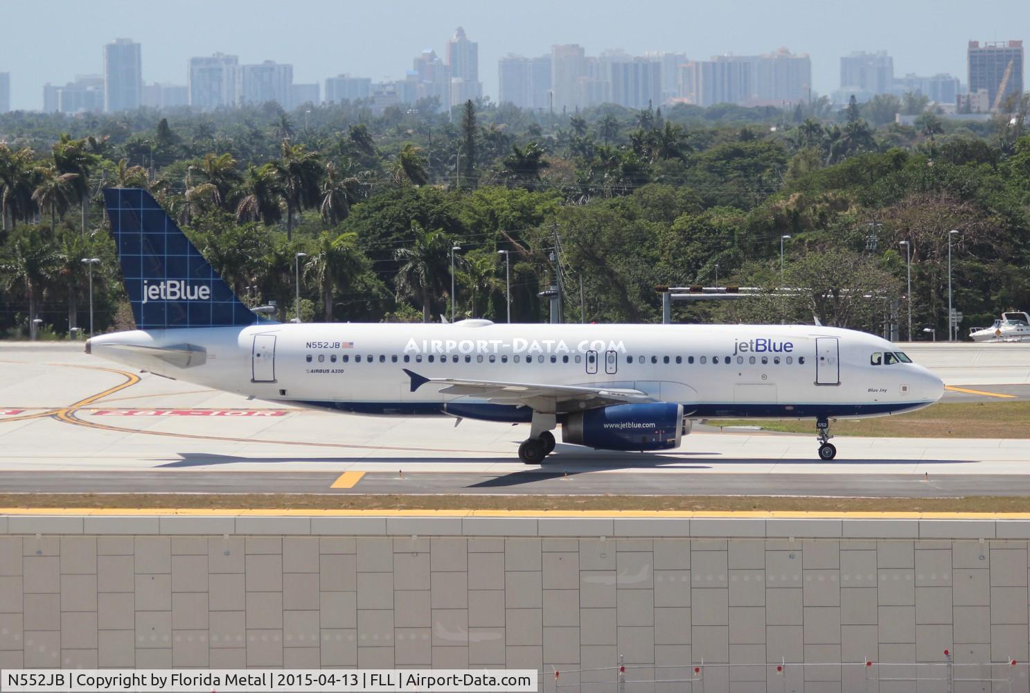 N552JB, 2002 Airbus A320-232 C/N 1861, Jet Blue