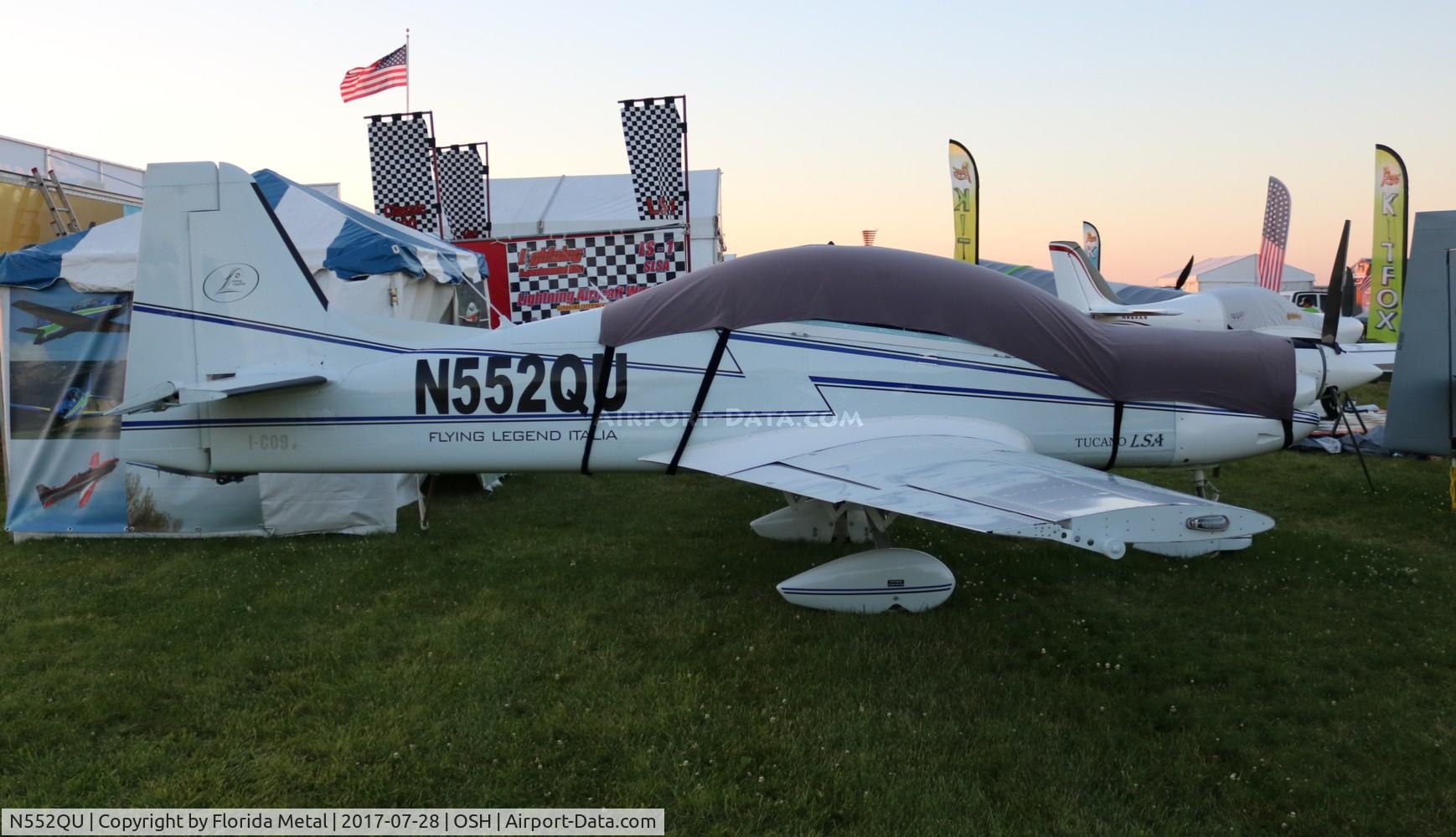 N552QU, 2015 Short Tucano LSA C/N 1403, LSA version of Tucano