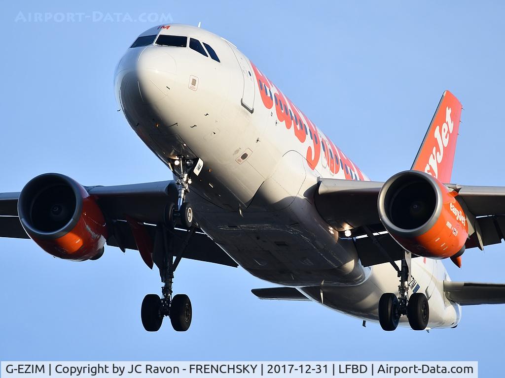 G-EZIM, 2005 Airbus A319-111 C/N 2495, U24301 from Lyon