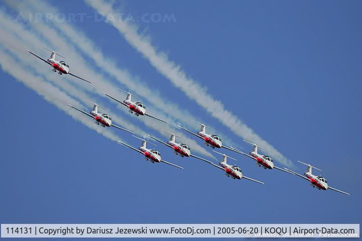 114131, Canadair CT-114 Tutor C/N 1131, CAF CT-114 Tutor 114131 C/N 1131 from Snowbirds Demo Team 15 Wing CFB Moose Jaw, SK