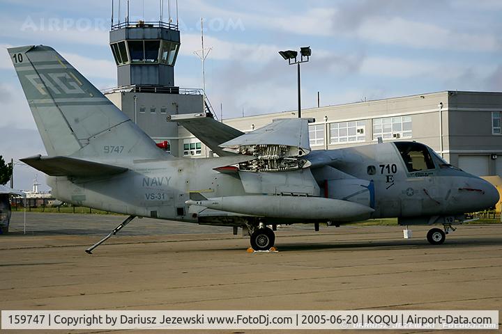 159747, Lockheed S-3A Viking C/N 394A-1076, S-3B Viking 159747 AG-710 from VS-31 