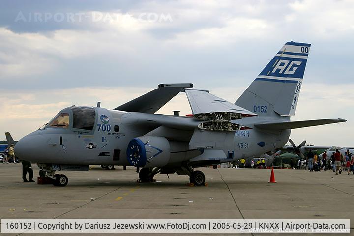160152, Lockheed S-3B Viking C/N 394A-3134, S-3B Viking 160152 AA-705 from VS-30 