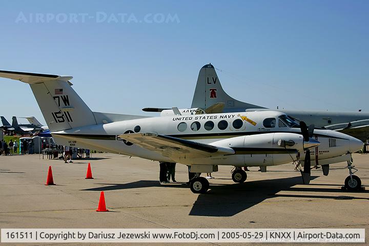 161511, 1982 Beech UC-12B Huron C/N BJ-59, UC-12B Huron 161511 7W from   NAS JRB Willow Grove, PA