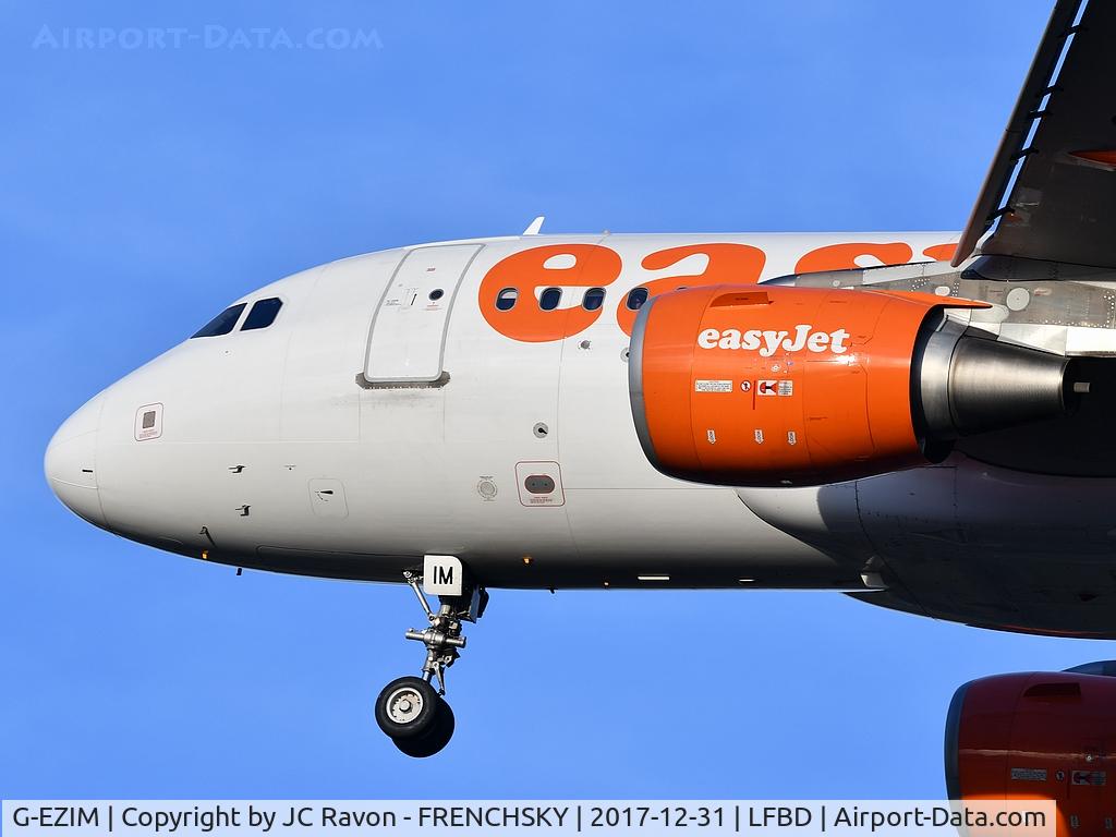 G-EZIM, 2005 Airbus A319-111 C/N 2495, U24301 from Lyon