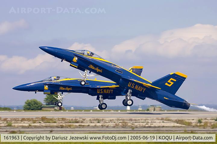161963, McDonnell Douglas F/A-18A Hornet C/N 0178, F/A-18A Hornet 161963 C/N 0178 from Blue Angels Demo Team  NAS Pensacola, FL