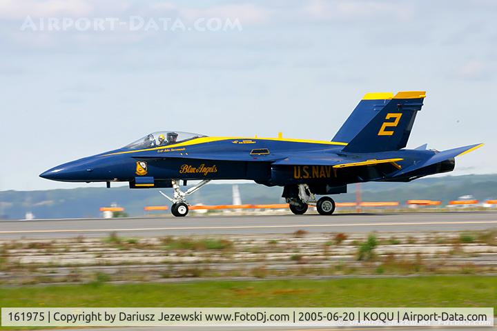 161975, McDonnell Douglas F/A-18A Hornet C/N 0194, F/A-18A Hornet 161975 C/N 0194 from Blue Angels Demo Team  NAS Pensacola, FL