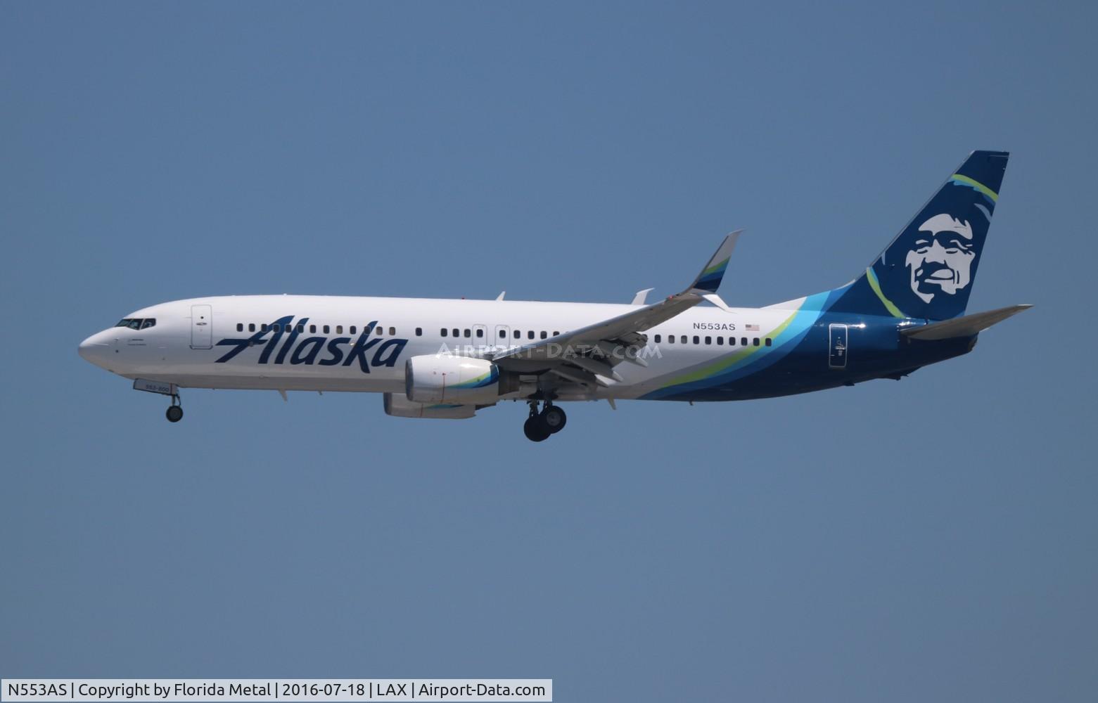 N553AS, 2006 Boeing 737-890 C/N 34594, Alaska