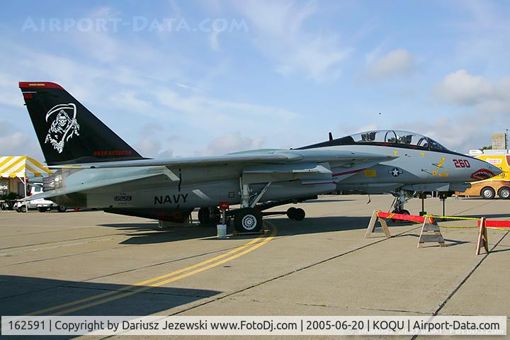 162591, Grumman F-14A Tomcat C/N 513, F-14B Tomcat 162591 AD-260 from VF-101 
