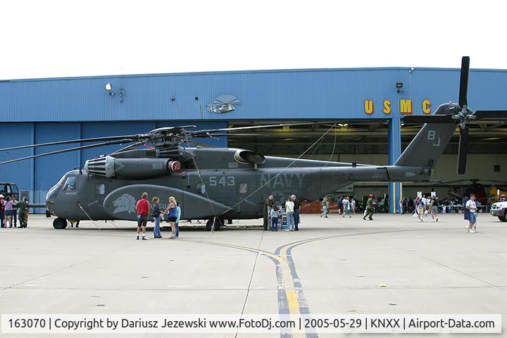 163070, Sikorsky MH-53E Sea Dragon C/N 65-570, MH-53E Sea Dragon 163070 BJ-543 from HM-14 