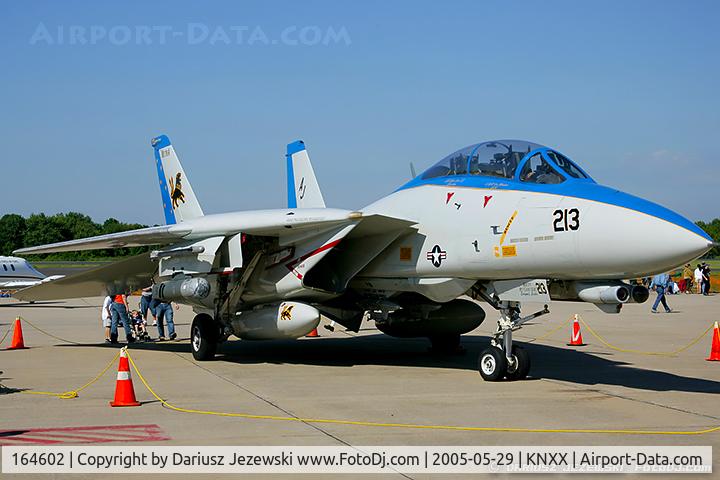 164602, Grumman F-14D Tomcat C/N 630/D-35, F-14D Tomcat 164602 AJ-100 from VF-213 