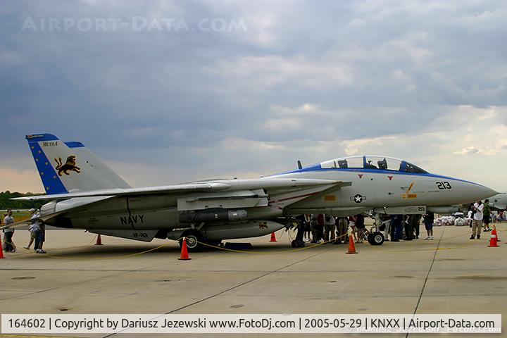 164602, Grumman F-14D Tomcat C/N 630/D-35, F-14D Tomcat 164602 AJ-100 from VF-213 