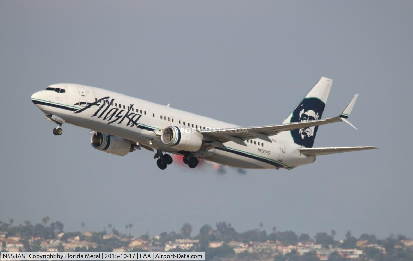 N553AS, 2006 Boeing 737-890 C/N 34594, Alaska