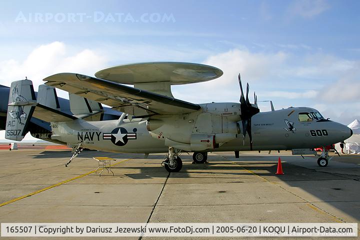 165507, Northrop Grumman E-2C Hawkeye 2000 (G-123) C/N A173, E-2C Hawkeye 165507 AC-600 from VAW-126 
