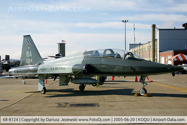 68-8124, 1968 Northrop T-38A Talon C/N T.6129, T-38A Talon 68-8124 RA from 560 FTS 