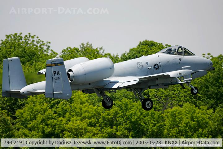 79-0219, 1979 Fairchild Republic A-10A Thunderbolt II C/N A10-0483, A-10C Thunderbolt II 79-0219 PA from 103rd FS 