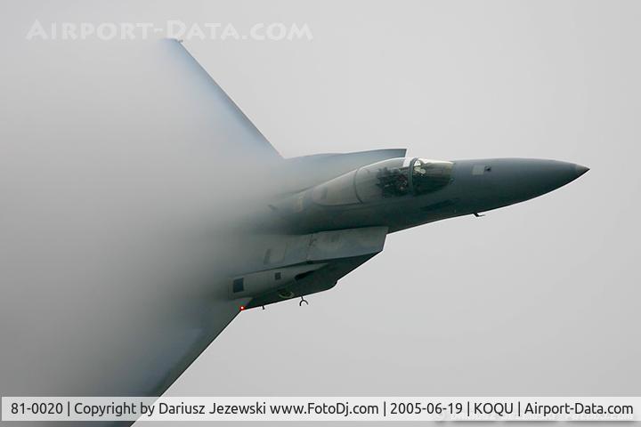 81-0020, 1981 McDonnell Douglas F-15C Eagle C/N 0733/C203, F-15C Eagle 81-0020 FF from 71st FS 