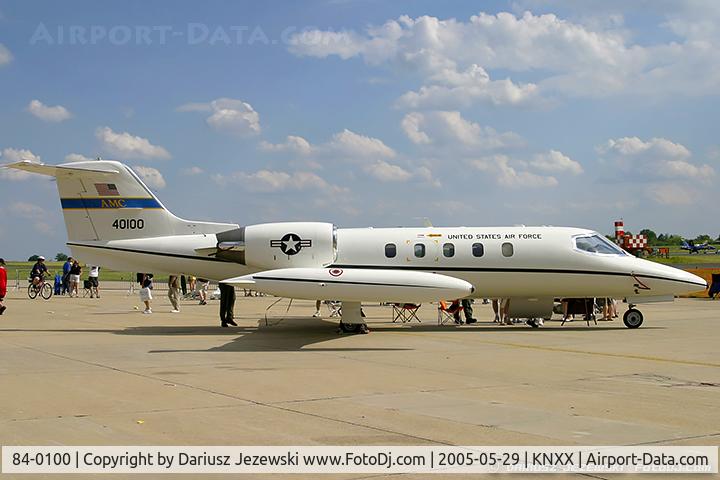 84-0100, 1984 Gates Learjet C-21A C/N 35A-546, C-21A Learjet 84-0100  from 177th AS 