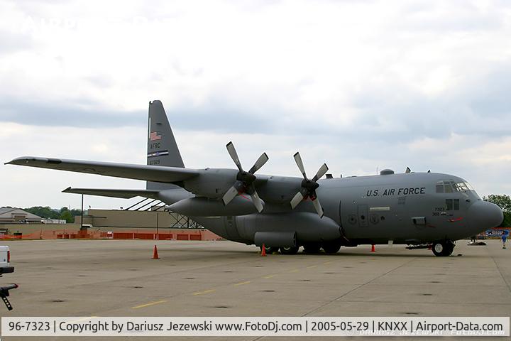 96-7323, 1996 Lockheed C-130H Hercules C/N 382-5432, C-130H Hercules 96-7323  from 731st AS 302nd AW Peterson AFB, CO