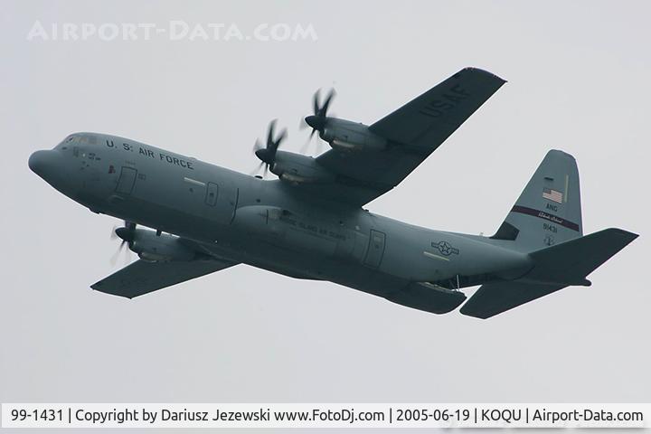 99-1431, 1999 Lockheed Martin C-130J-30 Super Hercules C/N 382-5517, C-130J Hercules 99-1431  from 143rd AS 143rd AS Quonset Point ANGS, RI