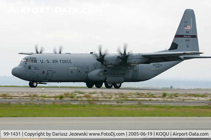 99-1431, 1999 Lockheed Martin C-130J-30 Super Hercules C/N 382-5517, C-130J Hercules 99-1431  from 143rd AS 143rd AS Quonset Point ANGS, RI