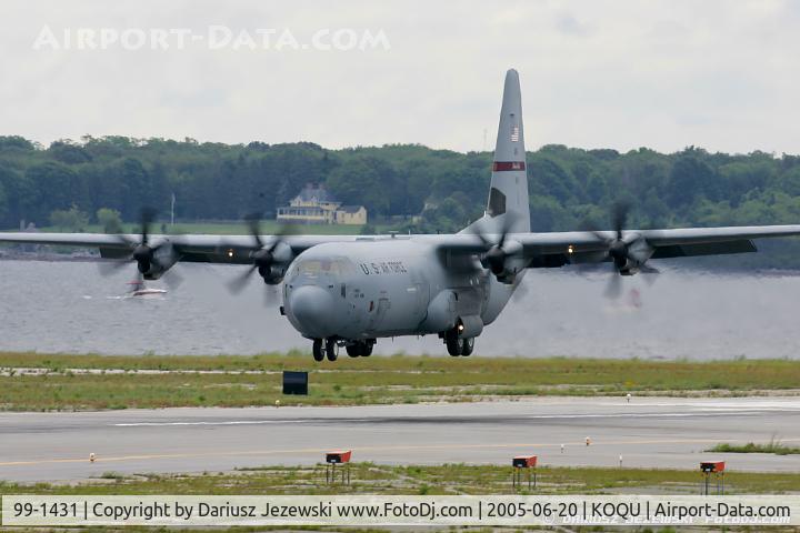 99-1431, 1999 Lockheed Martin C-130J-30 Super Hercules C/N 382-5517, C-130J Hercules 99-1431  from 143rd AS 143rd AS Quonset Point ANGS, RI
