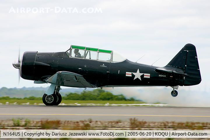 N164US, 1944 North American AT-6F C/N 44-81687-A, North American AT-6F Texan  C/N 44-81687-A, N164US
