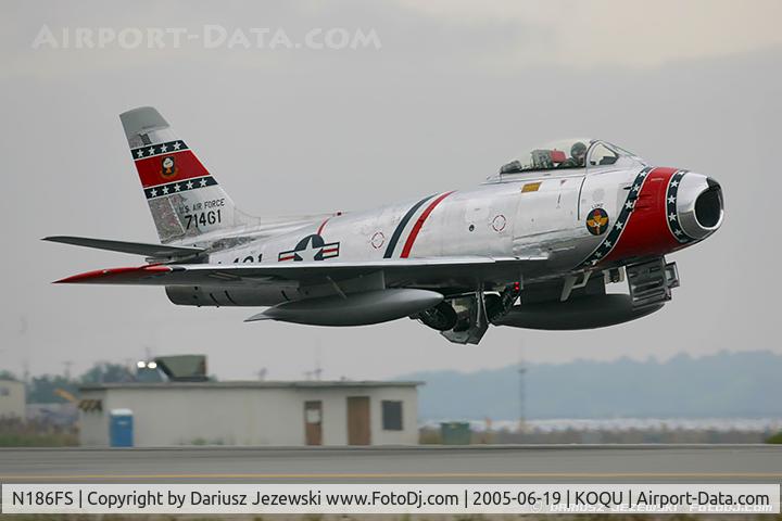 N186FS, 1956 Canadair CL-13B Sabre 6 C/N 1461, Canadair F-86E Mk.VI Sabre  C/N 1461 - Ed Shipley, N186FS