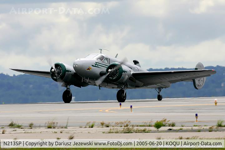N213SP, 1952 Beech C-45H Expeditor C/N AF-860, Beech C45H Expeditor  C/N AF-860, N213SP