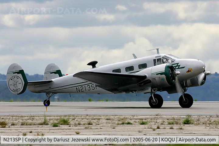 N213SP, 1952 Beech C-45H Expeditor C/N AF-860, Beech C45H Expeditor  C/N AF-860, N213SP